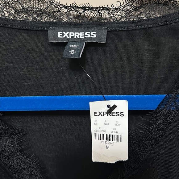 Beautiful black Express top.New ,size M - Picture 4 of 6